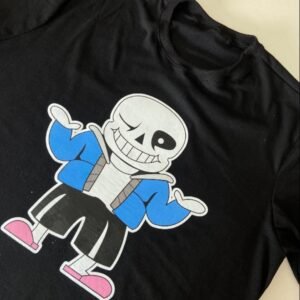 Camiseta Preta Undertale